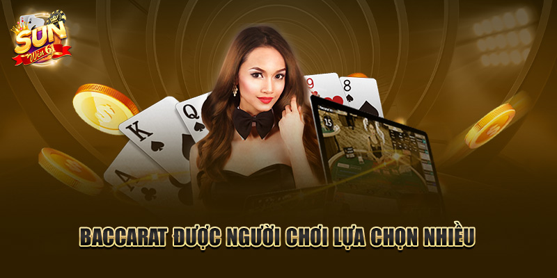 Baccarat được nhiều người lựa chọn tại Dream Gaming